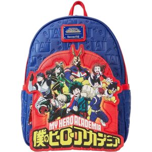 Loungefly My Hero Academia Group Debossed Logo Mini Backpack - Bag Loungefly My Hero Academia Group Debossed Logo Mini Backpack - Bag