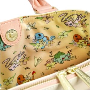 Loungefly Mew & Kanto Starters Umhängetasche - Pokémon - Tasche Loungefly Mew & Kanto Starters Umhängetasche - Pokémon - Tasche