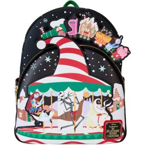 Loungefly Nightmare Before Christmas Mini Backpack - Christmas Town Loungefly Nightmare Before Christmas Mini Backpack - Christmas Town
