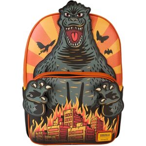 Loungefly Godzilla Cosplay Backpack - Multi-Color - Full Size Loungefly Godzilla Cosplay Backpack - Multi-Color - Full Size
