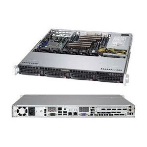 Boîtier serveur rack Supermicro CSE-813MFTQC-505CB - Noir - 500W Boîtier serveur rack Supermicro CSE-813MFTQC-505CB - Noir - 500W