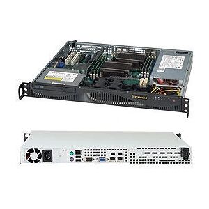 Supermicro SuperChassis 512F-350B1 Rack Noir 350 W - Barebone Serveur Supermicro SuperChassis 512F-350B1 Rack Noir 350 W - Barebone Serveur