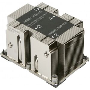 Supermicro SNK-P0068PS Kylsystem - Heatsink/Radiator - 2U - Socket P Supermicro SNK-P0068PS Kylsystem - Heatsink/Radiator - 2U - Socket P
