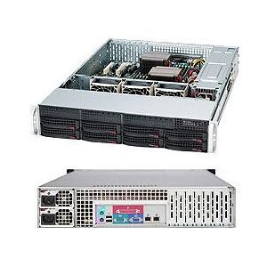 Supermicro SuperChassis 825TQC-R1K03LPB Rack Nero - 2U Server Supermicro SuperChassis 825TQC-R1K03LPB Rack Nero - 2U Server