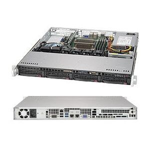 Supermicro SuperChassis 813MFTQC-350CB2 Rackmount - 1U - 350W - Negro Supermicro SuperChassis 813MFTQC-350CB2 Rackmount - 1U - 350W - Negro