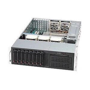 Supermicro SC835 TQC-R802B Rackskåp - 3U, Svart, 8 Platz Supermicro SC835 TQC-R802B Rackskåp - 3U, Svart, 8 Platz