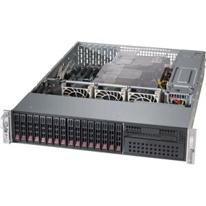 Supermicro SuperChassis 213BAC8-R1K23LPB - Rack-server - Svart Supermicro SuperChassis 213BAC8-R1K23LPB - Rack-server - Svart