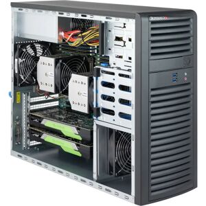 Supermicro CSE-732D3-1K26B Svart Midi Tower-datorhölje - 1200 W Supermicro CSE-732D3-1K26B Svart Midi Tower-datorhölje - 1200 W