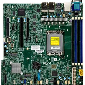 Supermicro X13SCH-LN4F Micro ATX Hovedkort - LGA 1700 DDR5 Supermicro X13SCH-LN4F Micro ATX Hovedkort - LGA 1700 DDR5