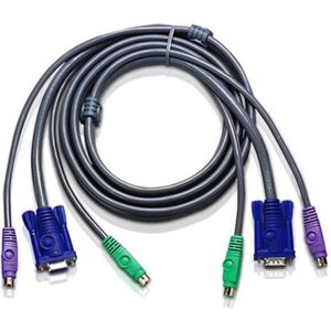 Câble KVM ATEN 2L5003P - 3m - VGA/DVI avec vis Câble KVM ATEN 2L5003P - 3m - VGA/DVI avec vis