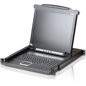ATEN CL1000M-ATA-AG rackmonterad KVM-switch - Svart ATEN CL1000M-ATA-AG rackmonterad KVM-switch - Svart