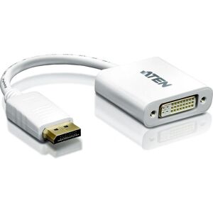Aten VC965-AT Bílý DisplayPort na DVI-I adaptér Aten VC965-AT Bílý DisplayPort na DVI-I adaptér