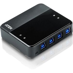 Aten US434 Hub USB și Stație de andocare - USB 3.0, Negru Aten US434 Hub USB și Stație de andocare - USB 3.0, Negru