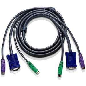 Câble KVM PS/2 6 piètres de Aten - Câble Câble KVM PS/2 6 piètres de Aten - Câble