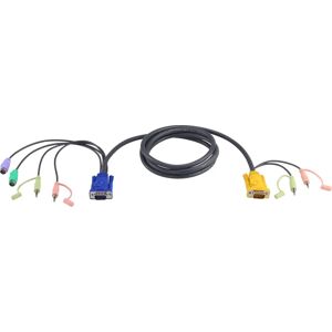 ATEN 2L-5305P Câble KVM - 5m Noir ATEN 2L-5305P Câble KVM - 5m Noir