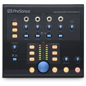 PreSonus Monitor Station V2 - Monitor Controller, 3 Sets, Talkback, Black PreSonus Monitor Station V2 - Monitor Controller, 3 Sets, Talkback, Black