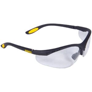 Dewalt Reinforcer Safety Glasses - Clear, Black, Yellow - Safety Glasses Dewalt Reinforcer Safety Glasses - Clear, Black, Yellow - Safety Glasses
