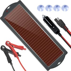 Powoxi Solar Car Battery Trickle Charger - Car, 12v, 1.8w Powoxi Solar Car Battery Trickle Charger - Car, 12v, 1.8w