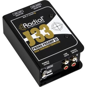 Radial J33 Preamp Phono Attivo - Preamplificatore Phono Radial J33 Preamp Phono Attivo - Preamplificatore Phono