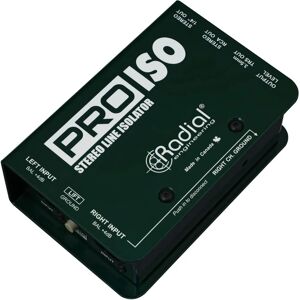 Radial ProISO DI-Passive - Équipement audio - Publicité Radial ProISO DI-Passive - Équipement audio - Publicité