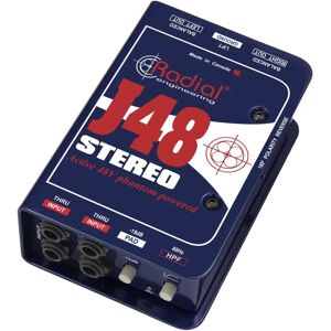 Radial J48 Stereo DI-boks - Aktiv Phantom 48V Radial J48 Stereo DI-boks - Aktiv Phantom 48V