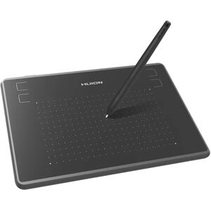 Tablete gráfica HUION H430P - Área de 122x76.2mm - Com fios - Preto Tablete gráfica HUION H430P - Área de 122x76.2mm - Com fios - Preto