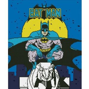 Diamond Dotz Batman 46 x 57 cm - Kit de Pintura con Diamantes Diamond Dotz Batman 46 x 57 cm - Kit de Pintura con Diamantes