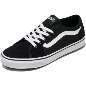Vans Filmore Decon Canvas Wildleder Skateschuhe - Schwarz/Weiß Vans Filmore Decon Canvas Wildleder Skateschuhe - Schwarz/Weiß