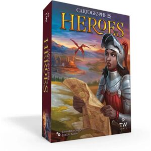 Thunderworks Games Cartographers Heroes Board Game - Strategy Adventure Thunderworks Games Cartographers Heroes Board Game - Strategy Adventure