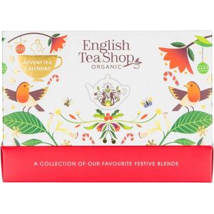 Bio adventní kalendář od English Tea Shop - Čajová a bylinná kolekce Bio adventní kalendář od English Tea Shop - Čajová a bylinná kolekce