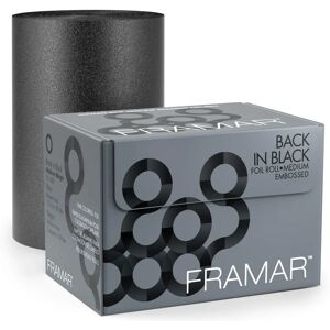 Framar Black Embossed Hair Foil - 320ft Highlighting Framar Black Embossed Hair Foil - 320ft Highlighting
