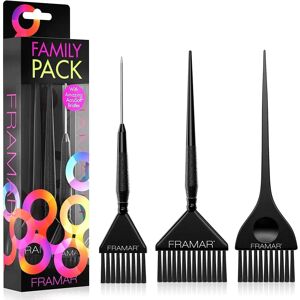 Framar Family Pack Haarverfkwastenset - Pak van 3 Framar Family Pack Haarverfkwastenset - Pak van 3