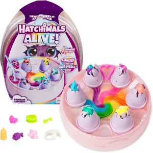 Ensemble de Jeu Hatchimals Rainbow Hatchery avec 6 Mini-Figures - Cadeau pour Enfants - Publicité Ensemble de Jeu Hatchimals Rainbow Hatchery avec 6 Mini-Figures - Cadeau pour Enfants - Publicité