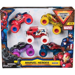 Set de vehicule Marvel Monster Jam Spin Master - 5 în scara 1:64 Set de vehicule Marvel Monster Jam Spin Master - 5 în scara 1:64