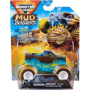 Spin Master Monster Jam Mud Blasters Blue Thunder - Caminhão de brinquedo Spin Master Monster Jam Mud Blasters Blue Thunder - Caminhão de brinquedo