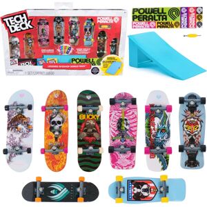 Ensemble de Skateboards doigts Tech Deck Powell Peralta - Officiel, Personnalisable, 8 Planches - Publicité Ensemble de Skateboards doigts Tech Deck Powell Peralta - Officiel, Personnalisable, 8 Planches - Publicité