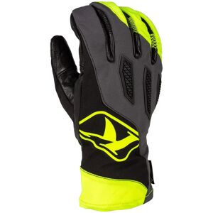 Guanti da motocross Klim Spool - Nero Grigio Giallo - XL Guanti da motocross Klim Spool - Nero Grigio Giallo - XL
