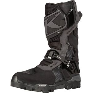 Botas de Motocross Klim Adventure GTX - Negro Gris - Unisex Botas de Motocross Klim Adventure GTX - Negro Gris - Unisex