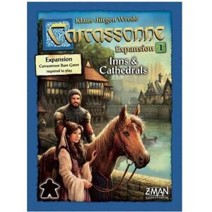Z-Man Games Carcassonne: Expansion 1 - Inns & Cathedrals Z-Man Games Carcassonne: Expansion 1 - Inns & Cathedrals