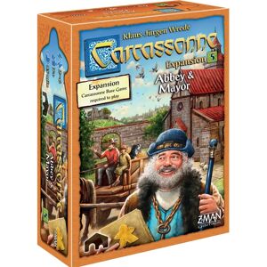 Z-Man Games Carcassonne Expansion 5 - Abbey & Mayor - Board Game Expansion Z-Man Games Carcassonne Expansion 5 - Abbey & Mayor - Board Game Expansion