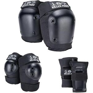 Ensemble de 6 protections 187 Killer Pads - Noir - Publicité Ensemble de 6 protections 187 Killer Pads - Noir - Publicité
