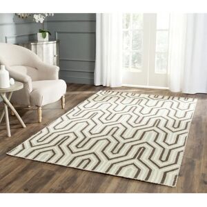 Safavieh - Taza Dhurrie - Grau - 180x120x0.64 cm - Rug Safavieh - Taza Dhurrie - Grau - 180x120x0.64 cm - Rug