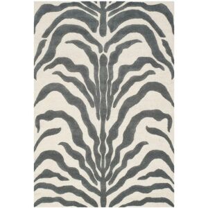 Safavieh Zebra Rug - Ivory and Dark Grey - 91 X 152 cm - Rug Safavieh Zebra Rug - Ivory and Dark Grey - 91 X 152 cm - Rug