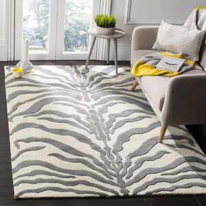 Safavieh Wool Rug - Modern Handmade Carpet - 152x243 cm Safavieh Wool Rug - Modern Handmade Carpet - 152x243 cm