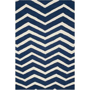 Tapis Edie Bleu Safavieh - Rectangle, 180x120 cm - Publicité Tapis Edie Bleu Safavieh - Rectangle, 180x120 cm - Publicité