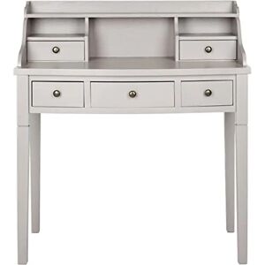 Safavieh Thyra Grijze Houten Bureau - Bureau Safavieh Thyra Grijze Houten Bureau - Bureau
