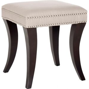 Safavieh Osmanischer Hocker Beige - Holzbeine, Leinen, Tierhorn-Form Safavieh Osmanischer Hocker Beige - Holzbeine, Leinen, Tierhorn-Form