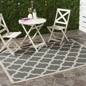 Safavieh Grau/Anthrazit & Beige Teppich - 300x200cm Innen/Außen - Moderner Synthetik Safavieh Grau/Anthrazit & Beige Teppich - 300x200cm Innen/Außen - Moderner Synthetik