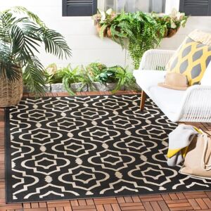 Safavieh Mykonos Teppich - Innen/Außen 200x290cm Schwarz/Beige Safavieh Mykonos Teppich - Innen/Außen 200x290cm Schwarz/Beige