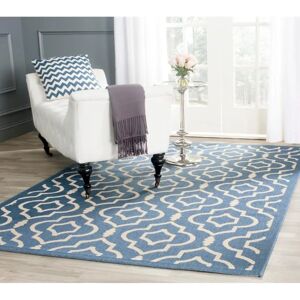 Safavieh Mykonos Blau Innen/Außen Teppich - Teppich Safavieh Mykonos Blau Innen/Außen Teppich - Teppich
